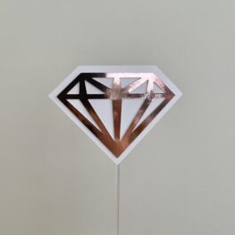 Rosegold teemant suupistetikud