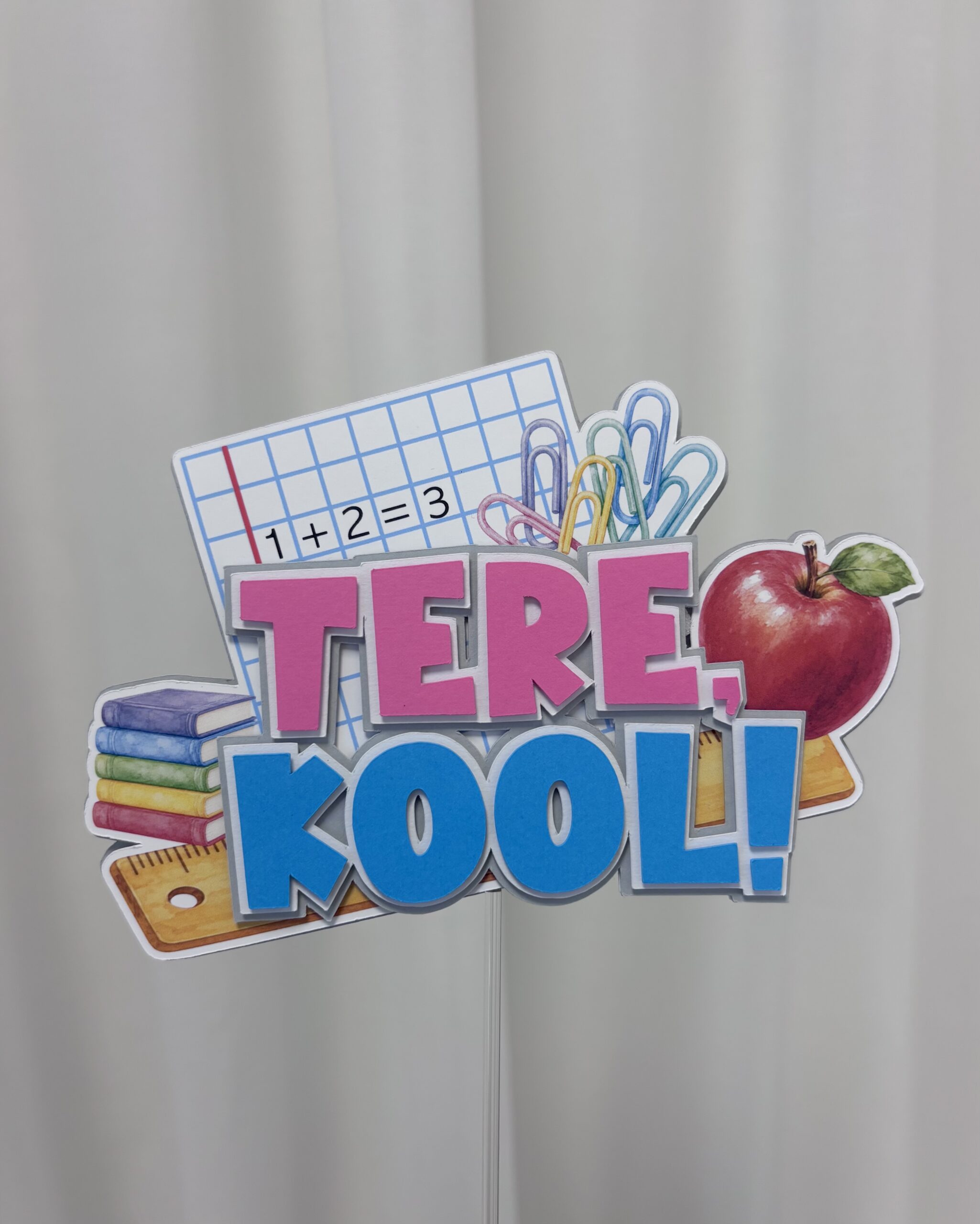 Mahuline Tere kool torditopper koolialguseks