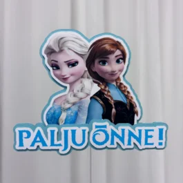 frozen-palju-onne-torditopper Frozen „Palju õnne“ torditopper lapse sünnipäevaks